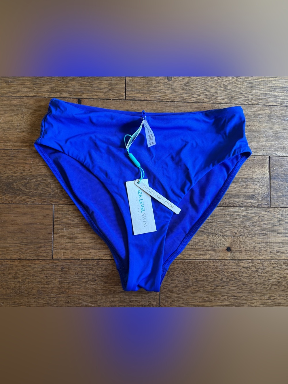 Sea Level Swim Australia Bikini Bottom – Cobalt Blue – Size US 6 – NWT